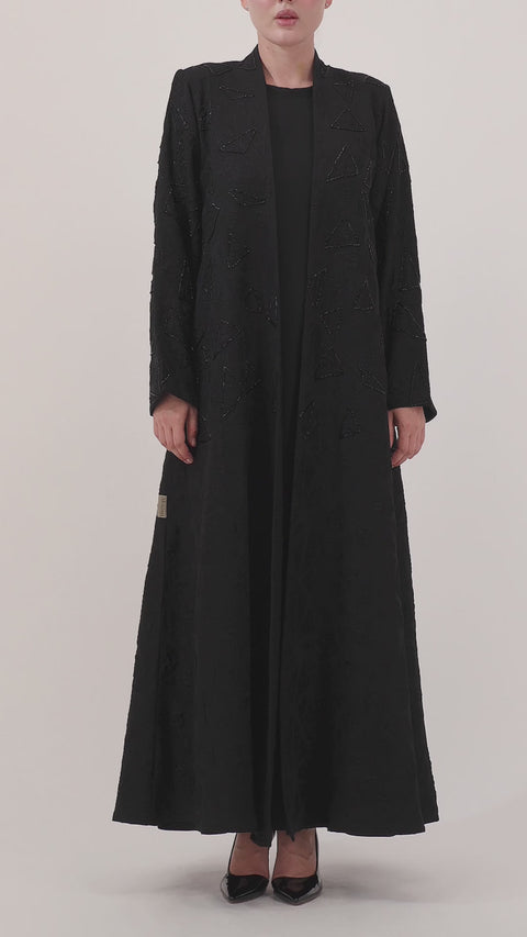 Aradah luxury abaya — Korean Jacquard — Video