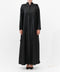 Aradah luxury abaya — Turkish jacquard — Front View

