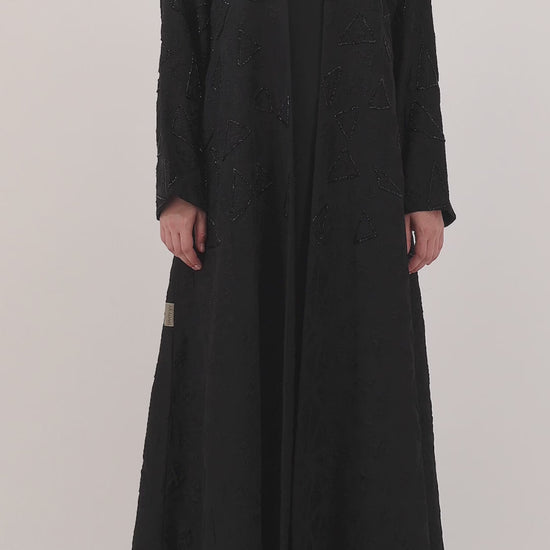 Aradah luxury abaya — Korean Jacquard — Video